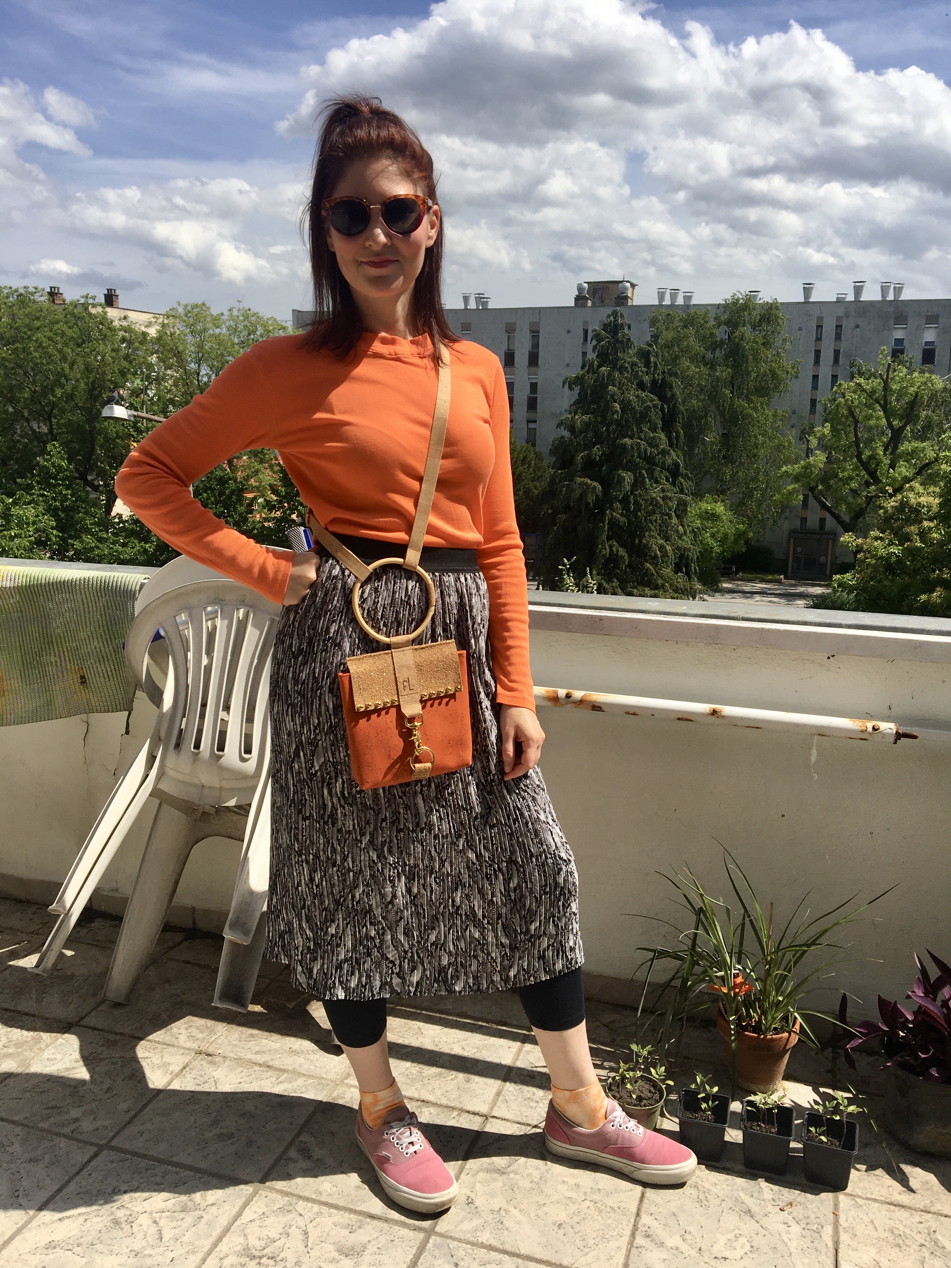 Street Fashion Női Táska - Narancssárga — 6. nézet