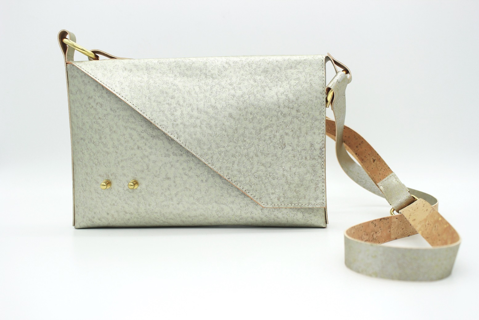 Basic Parafa Crossbody Táska - Arany — 2. nézet