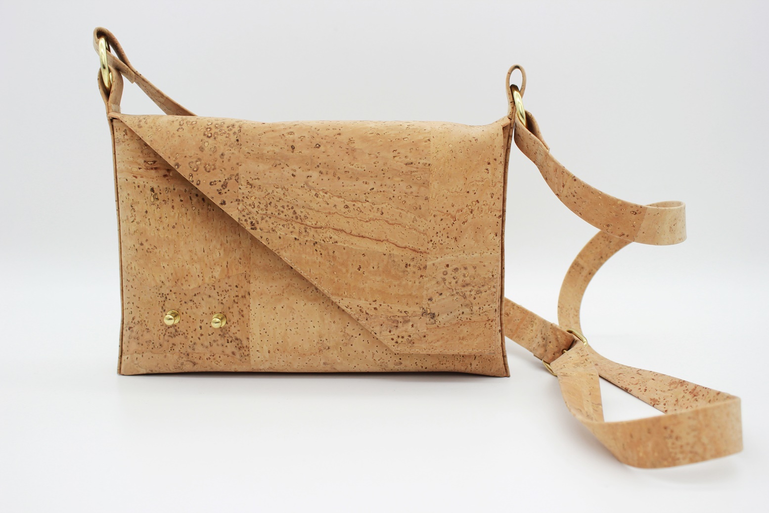 Basic Parafa Crossbody Táska - Natúr — 2. nézet