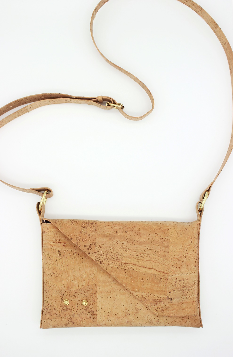 Basic Parafa Crossbody Táska - Natúr — 8. nézet