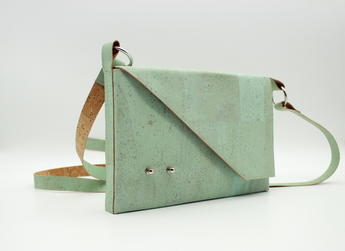 Basic Parafa Crossbody Táska - Aqua — 2. nézet