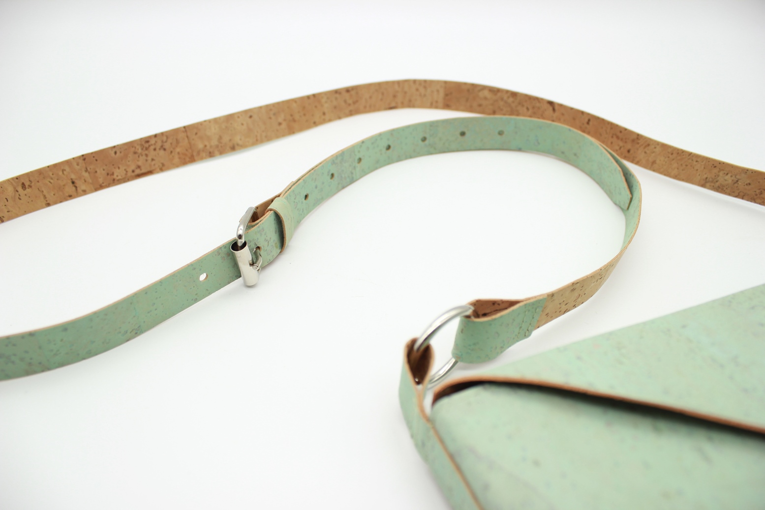 Basic Parafa Crossbody Táska - Aqua — 3. nézet