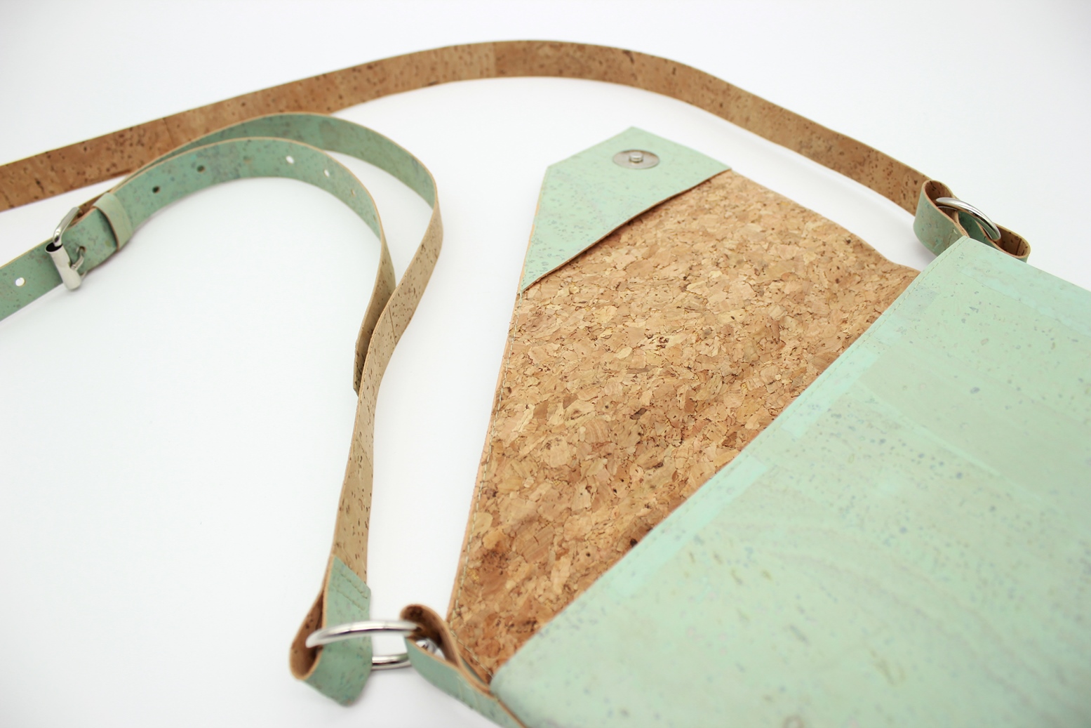 Basic Parafa Crossbody Táska - Aqua — 4. nézet
