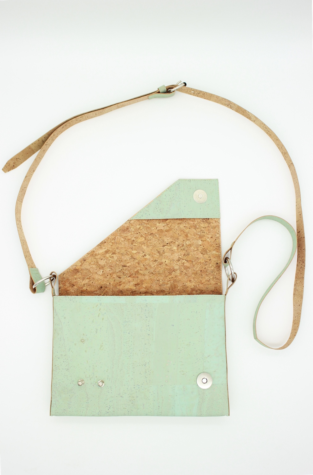 Basic Parafa Crossbody Táska - Aqua — 6. nézet