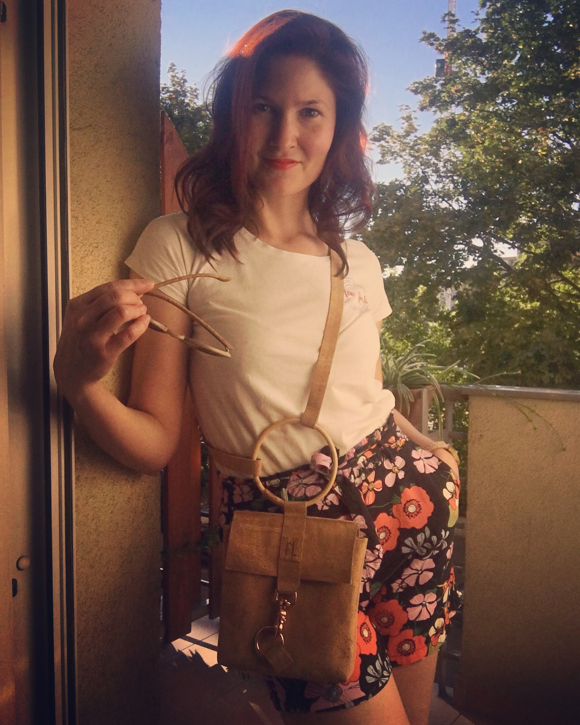 Street Fashion Női Táska - Natúr Parafa — 6. nézet
