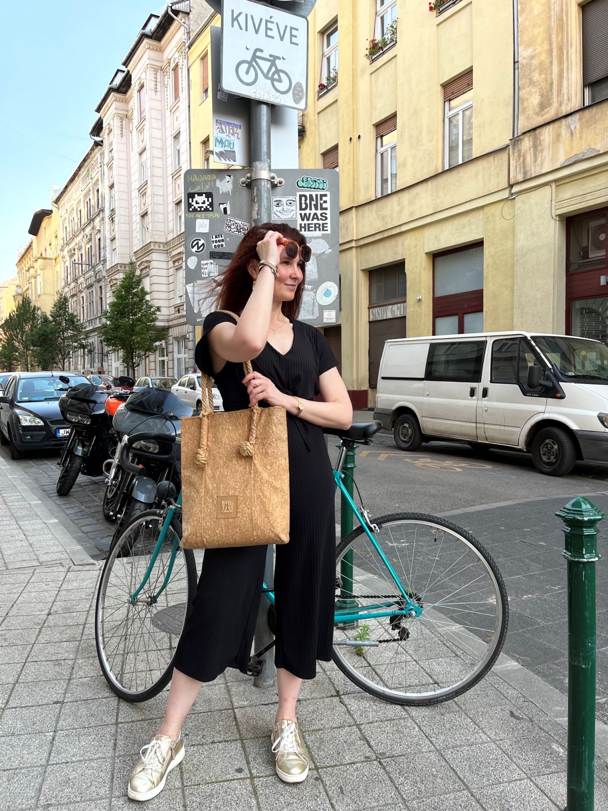 Natúr - Parafa Válltáska Kraft Papírral — 6. nézet