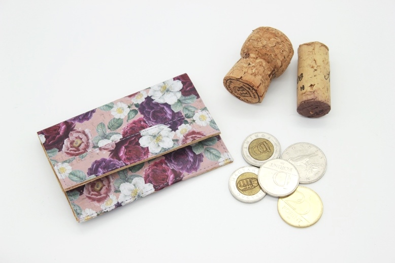 Parafa Mini Pénztárca - Lila Virágoskert — 2. nézet